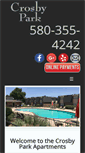 Mobile Screenshot of crosbypark.com